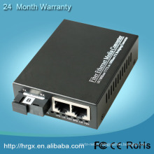 1 port fibre 2 RJ45 v.24 vers ethernet convertisseur